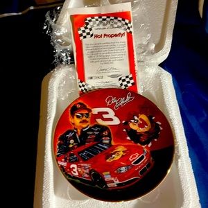 Dale Earnhardt Hot Property Tasmanian Devil Collectable Plate